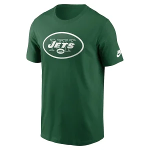New york jets nike rewind logo essential t shirt Kelly green M