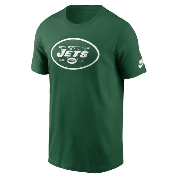 New york jets nike rewind logo essential t shirt Kelly green M