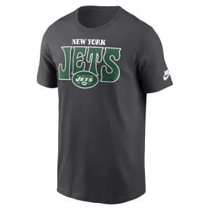 New york jets nike rewind stack essential t shirt Charcoal M
