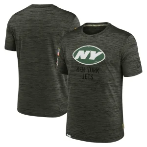 New york jets nike salute to service velocity team t shirt Olive