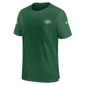 New york jets nike sideline coach performance t shirt Green M