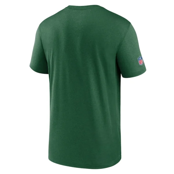 New york jets nike sideline infograph performance t shirt Green M