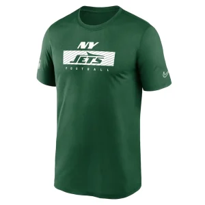New york jets nike sideline legend performance t shirt Green M