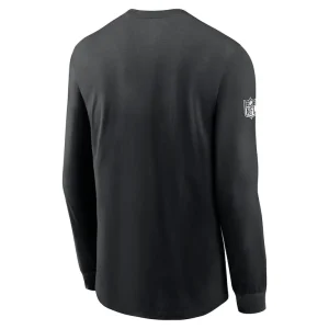 New york jets nike sideline performance long sleeve t shirt Black L
