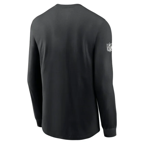 New york jets nike sideline performance long sleeve t shirt Black L