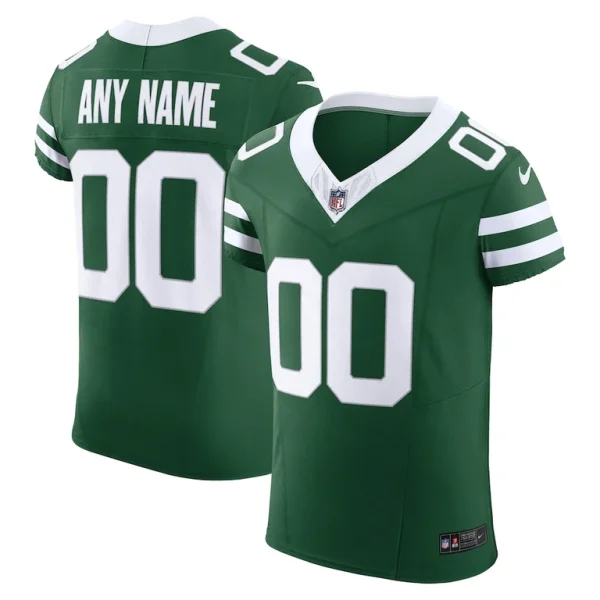 New york jets nike vapor f.u.s.e. elite custom jersey Legacy green