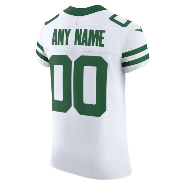 New york jets nike vapor f.u.s.e. elite custom jersey White 48