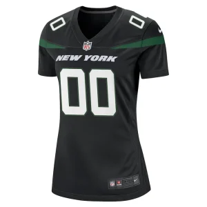 New york jets nike womens alternate custom game jersey Stealth black M