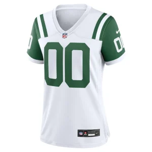 New york jets nike womens classic alternate custom replica jersey White M