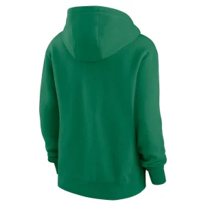 New york jets nike womens club fleece pullover hoodie Green M