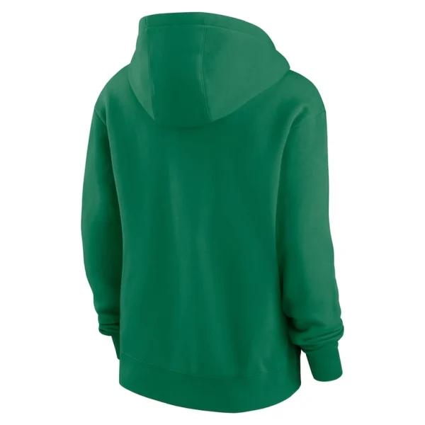New york jets nike womens club fleece pullover hoodie Green M