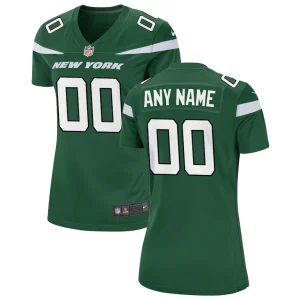 New york jets nike womens custom game jersey Gotham green