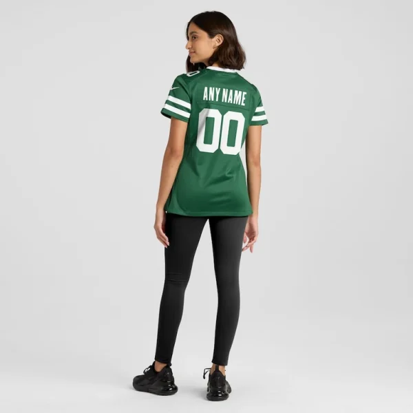 New york jets nike womens custom game jersey Legacy green 2XL