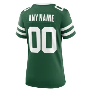 New york jets nike womens custom game jersey Legacy green L