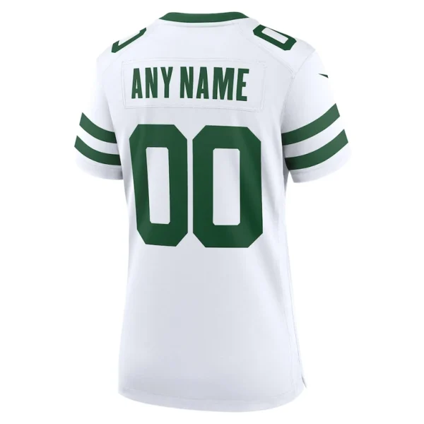 New york jets nike womens custom game jersey Legacy white L