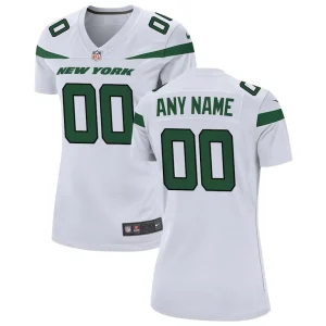 New york jets nike womens custom game jersey White