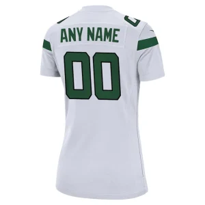 New york jets nike womens custom game jersey White L