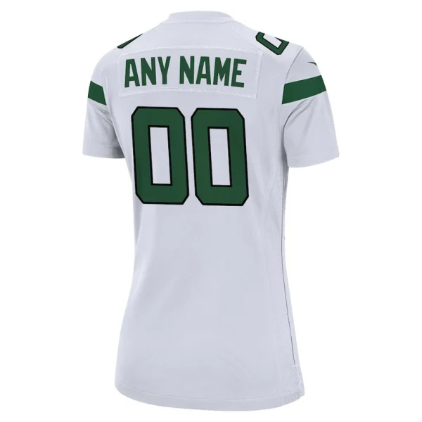 New york jets nike womens custom game jersey White L