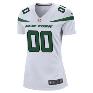 New york jets nike womens custom game jersey White M
