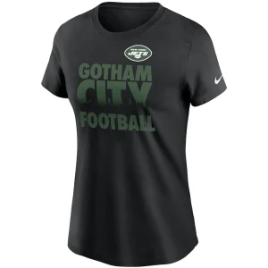 New york jets nike womens hometown collection t shirt Black M