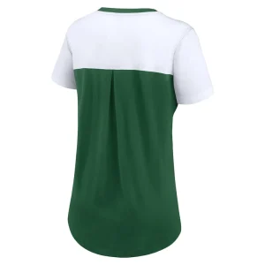 New york jets nike womens performance fashion t shirt Green M