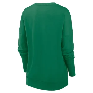 New york jets nike womens rewind playback icon performance pullover sweatshirt Green M