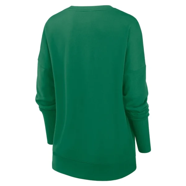 New york jets nike womens rewind playback icon performance pullover sweatshirt Green M