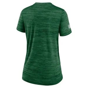 New york jets nike womens sideline velocity performance t shirt Green M