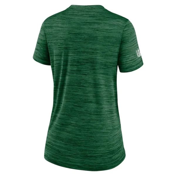 New york jets nike womens sideline velocity performance t shirt Green M
