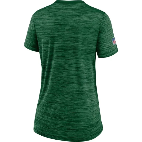 New york jets nike womens velocity sideline performance t shirt Green M