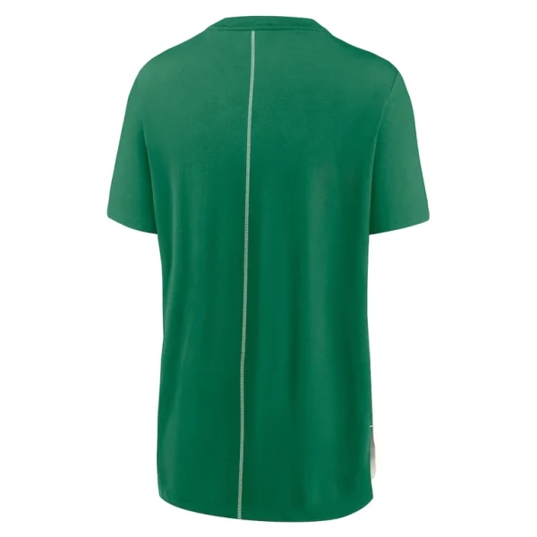 New york jets nike womens wordmark tri blend t shirt Creamkelly green M