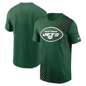 New york jets nike yard line fashion asbury t shirt Green
