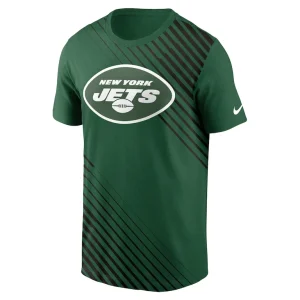 New york jets nike yard line fashion asbury t shirt Green M