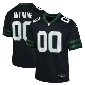New york jets nike youth alternate custom game jersey Legacy black