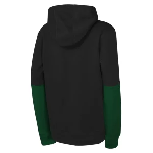 New york jets nike youth club pullover hoodie Black Yth L