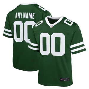 New york jets nike youth custom game jersey Legacy green