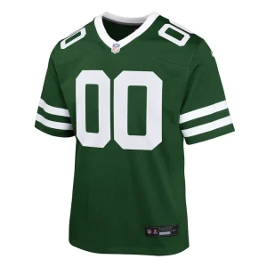 New york jets nike youth custom game jersey Legacy green Yth M
