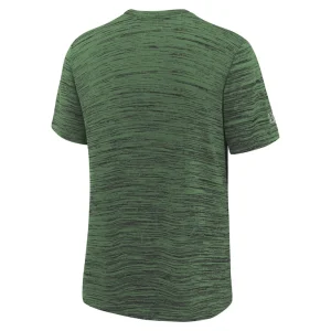 New york jets nike youth sideline velocity performance t shirt Green Yth L