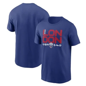Nfl nike essential london games t shirt Royal