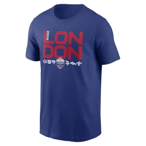 Nfl nike essential london games t shirt Royal M