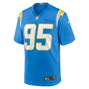 Nicholas williams los angeles chargers nike team game jersey Powder blue M