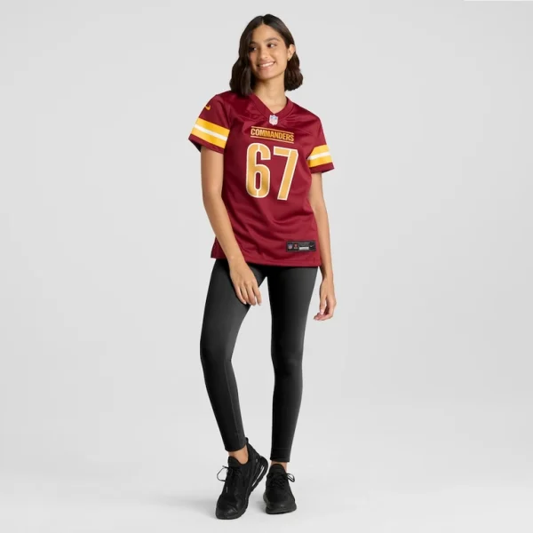 Nick allegretti washington commanders nike womens game jersey Burgundy XL