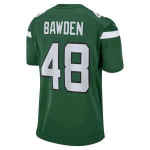 Nick bawden new york jets nike game player jersey Gotham green L