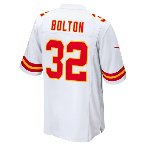 Nick bolton kansas city chiefs nike away game player jersey White L