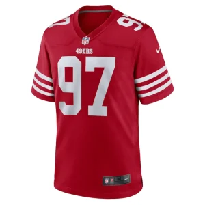 Nick bosa san francisco 49ers nike player game jersey Scarlet M