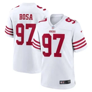 Nick bosa san francisco 49ers nike player game jersey White
