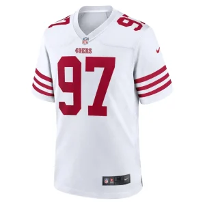 Nick bosa san francisco 49ers nike player game jersey White M