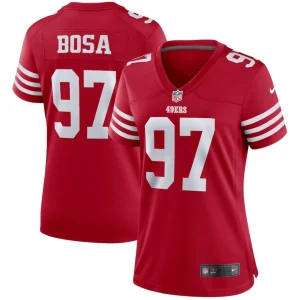 Nick bosa san francisco 49ers nike womens player jersey Scarlet