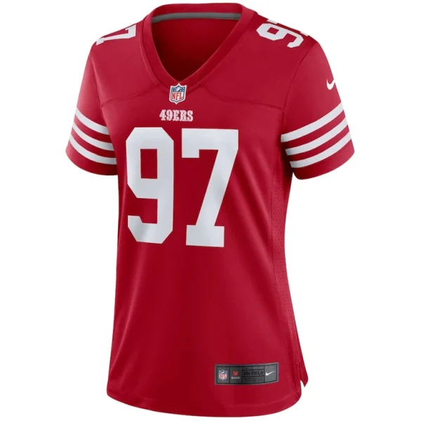 Nick bosa san francisco 49ers nike womens player jersey Scarlet M