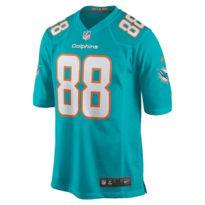 Nick bowers miami dolphins nike team game jersey Aqua M